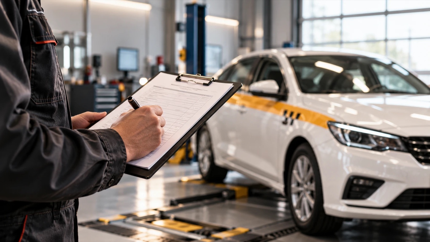 Как часто нужно проходить техосмотр автомобиля такси